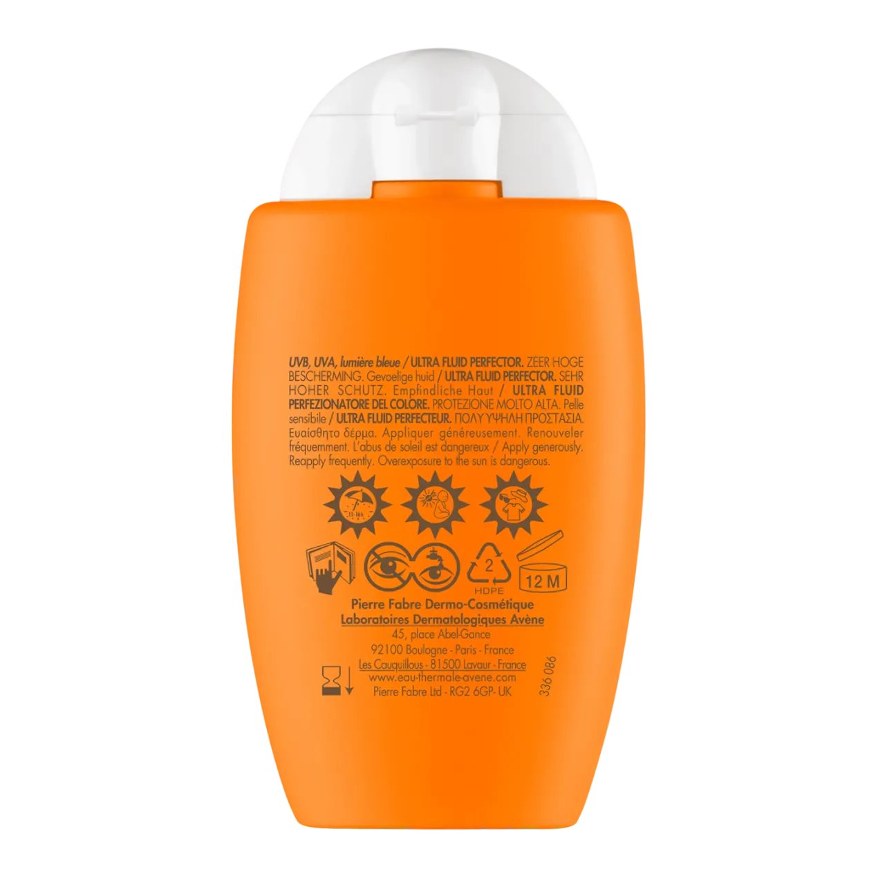 Eau Thermale Ultra Fluido Invisible Mat Perfect 50+