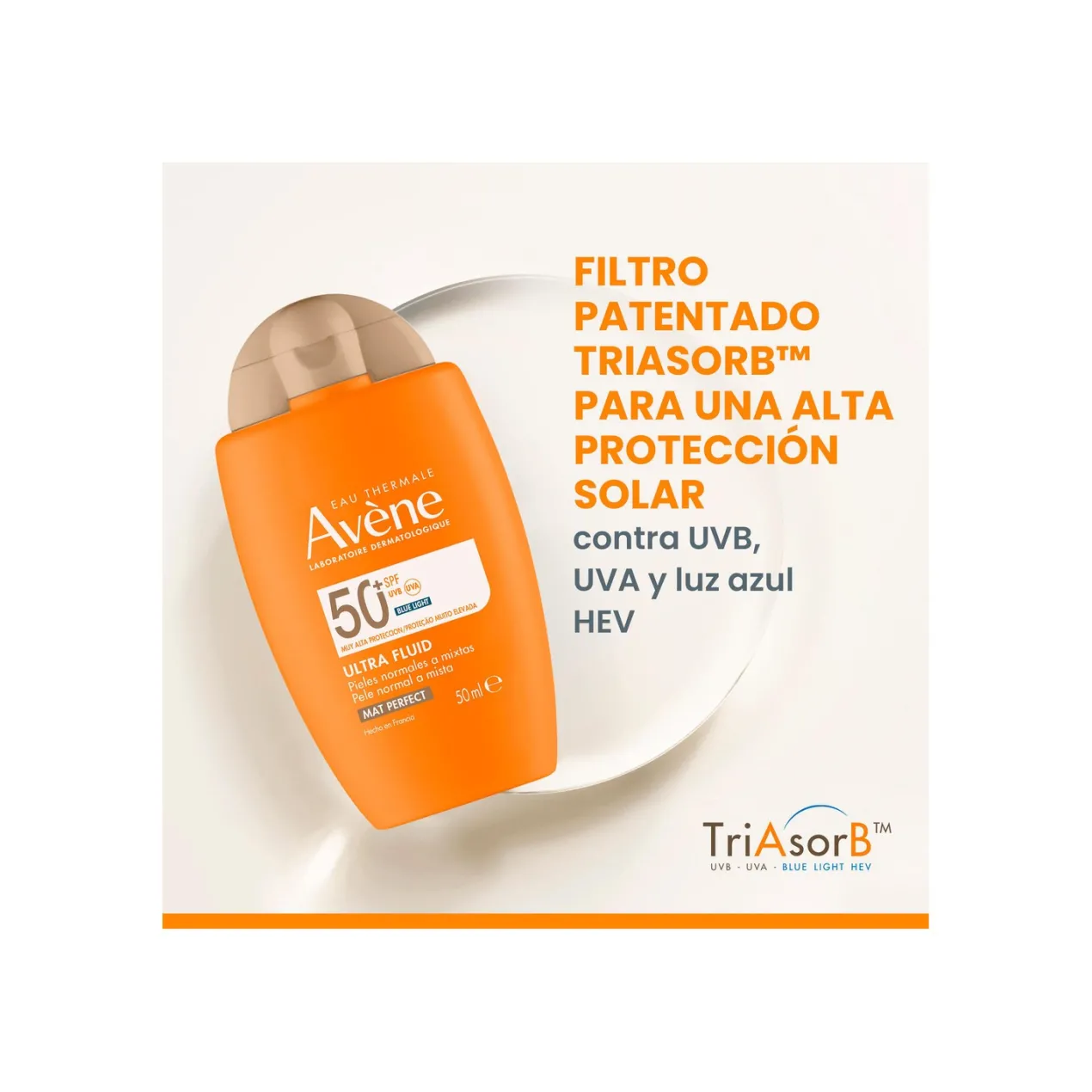 Eau Thermale Ultra Fluido Invisible Mat Perfect 50+