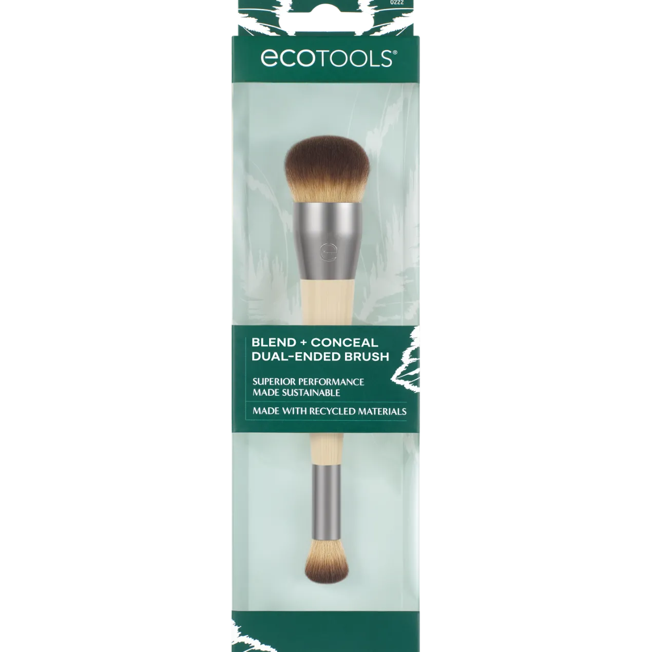Eco Blend + Conceal Brush Duo - Brocha Duo para maquillaje