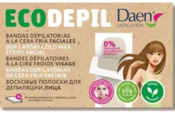 Ecodepil Bandas Depilatorias Faciales Cera Fría
