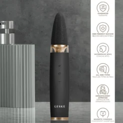 Electric Pumice Foot Smoothing Multi-Pen 8 in 1 Black Gold