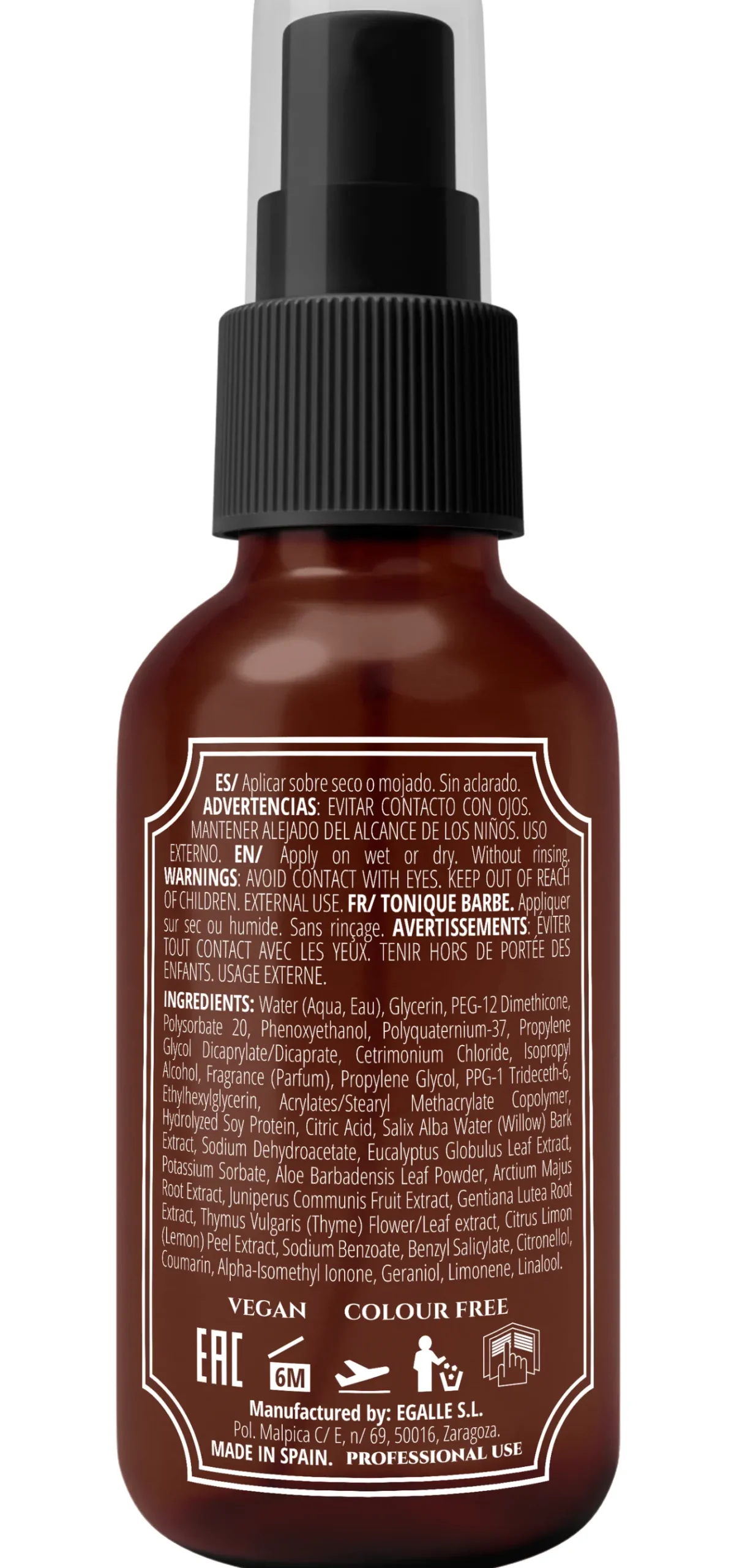 Elixir 5.1 Refreshing Beard Tonic Tónico para Barba