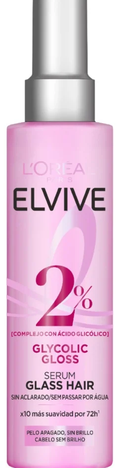 Elvive Glycolic Gloss Sérum Glass Hair sin Aclarado