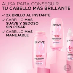 Elvive Glycolic Gloss Sérum Glass Hair sin Aclarado