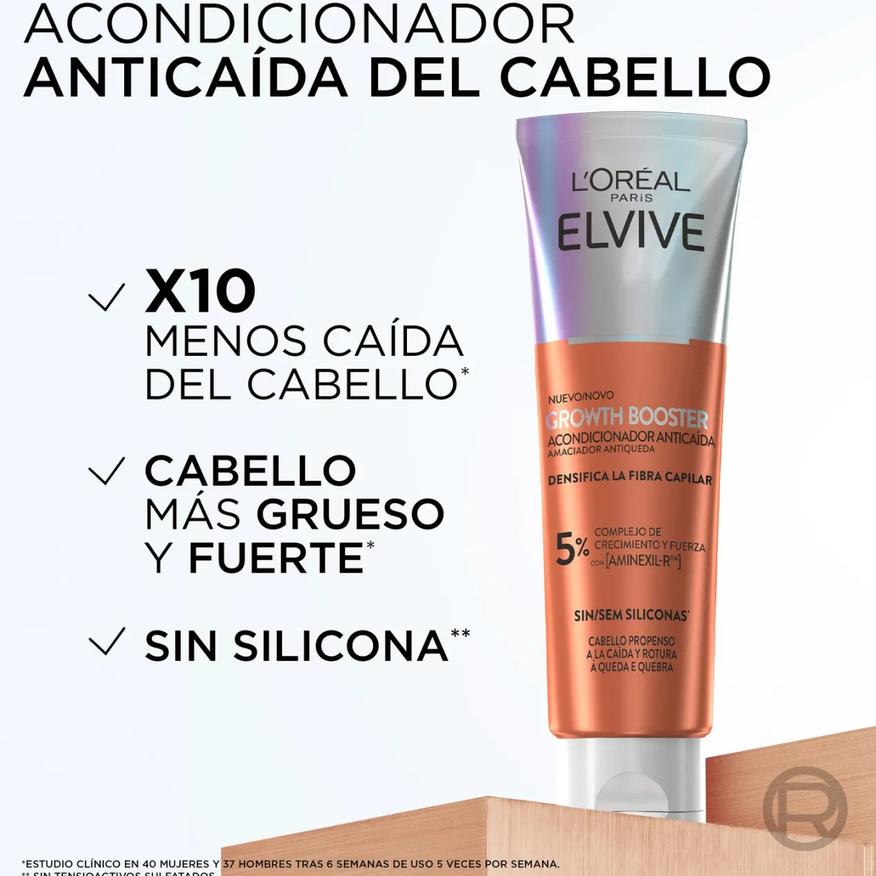 Elvive Growth Booster Acondicionador Anticaída