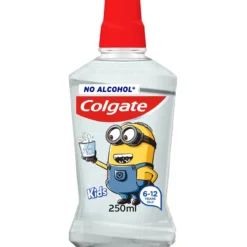 Enjuague Bucal Minions Anticaries para Niños 6-12 Años