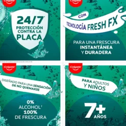 Enjuague Bucal Plax Soft Mint Protección 24h Antibacteriano