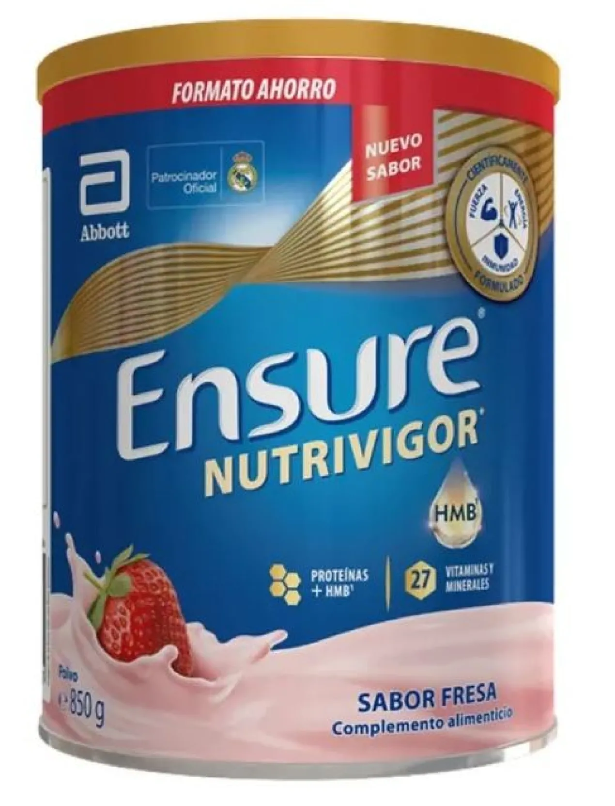 Ensure Nutrivigor Lata Fresa