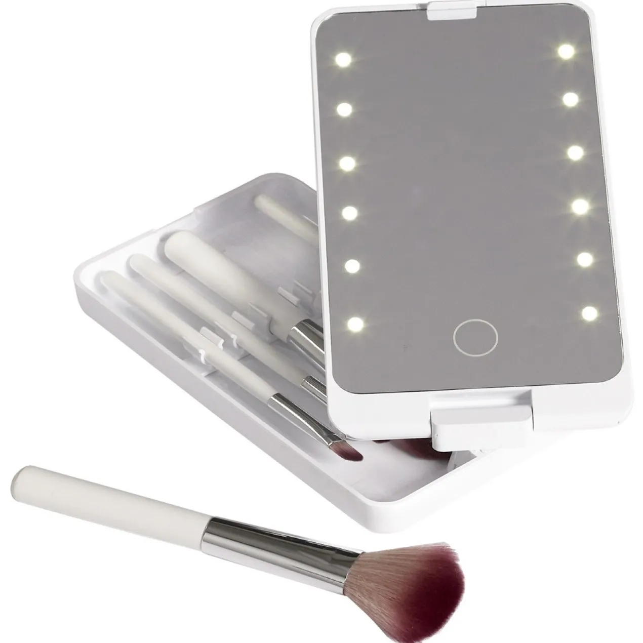 Espejo Led con Pinceles
