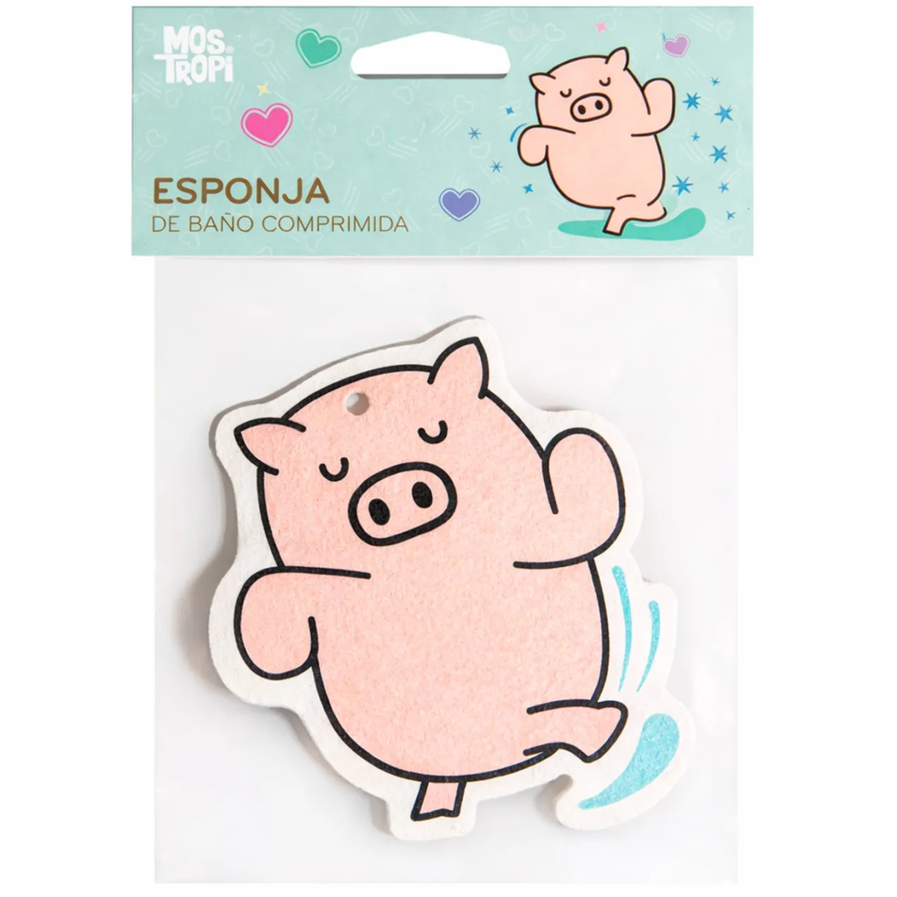 Esponja de Baño Comprimida