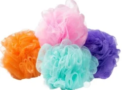 Esponja de Ducha Exfoliante de Nylon