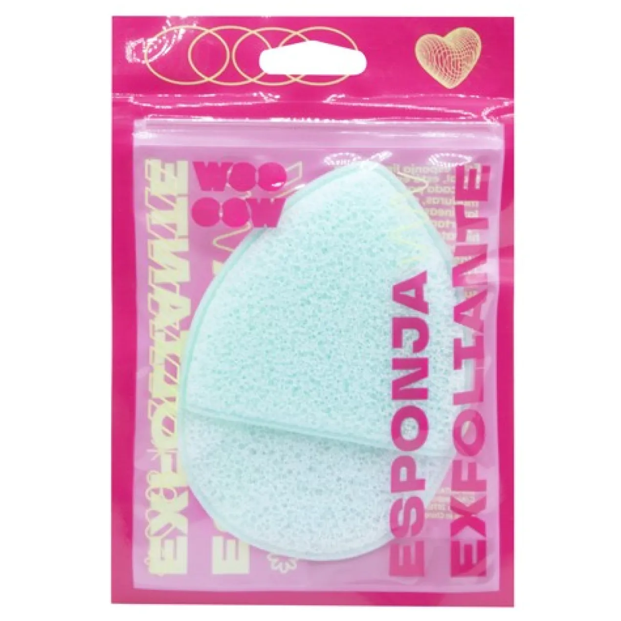 Esponja Exfoliante Limpiadora Facial