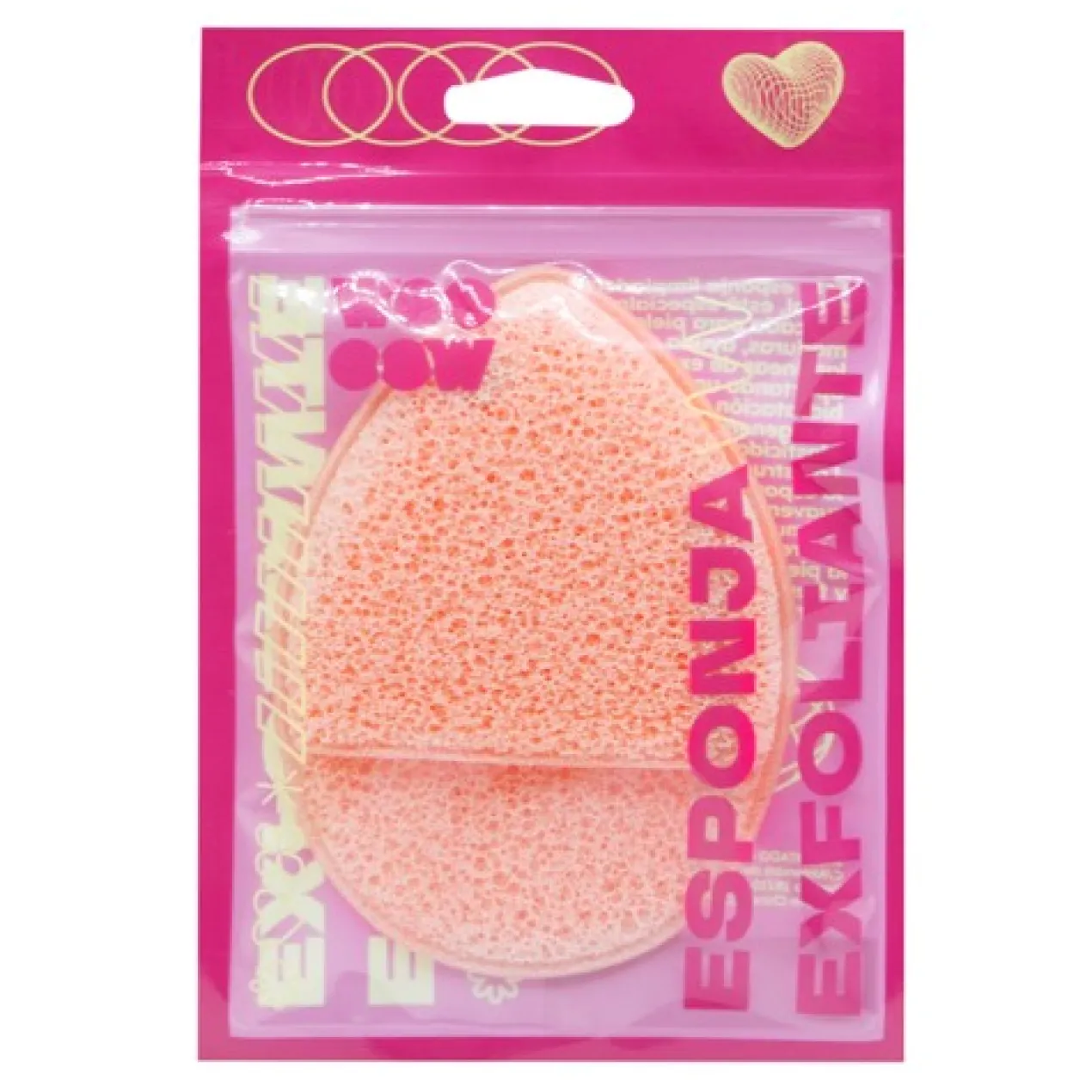 Esponja Exfoliante Limpiadora Facial