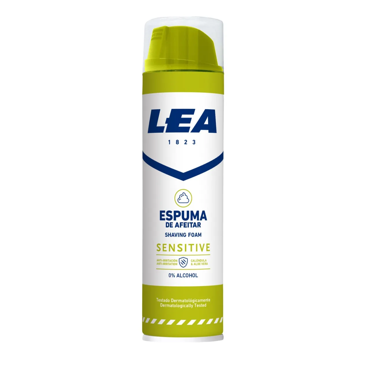 Espuma de Afeitar Sensitive 0% Alcohol