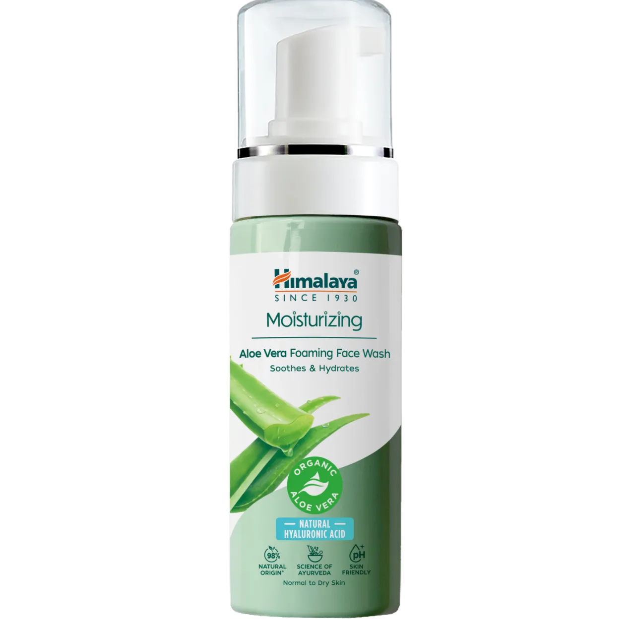 Espuma Limpiadora Hidratante con Aloe Vera