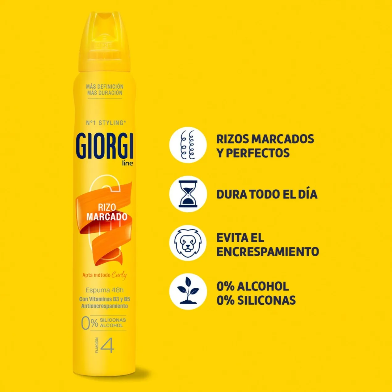 Espuma Rizo Marcado 48H
