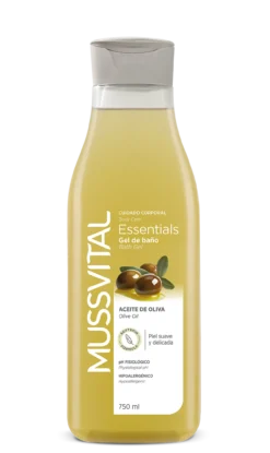 Essentials Gel de Baño de Aceite de Oliva