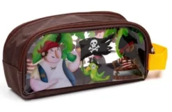 Estuche Adoramals Transparente Piratas Jolly