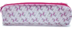 Estuche Escolar Semitransparente Llama