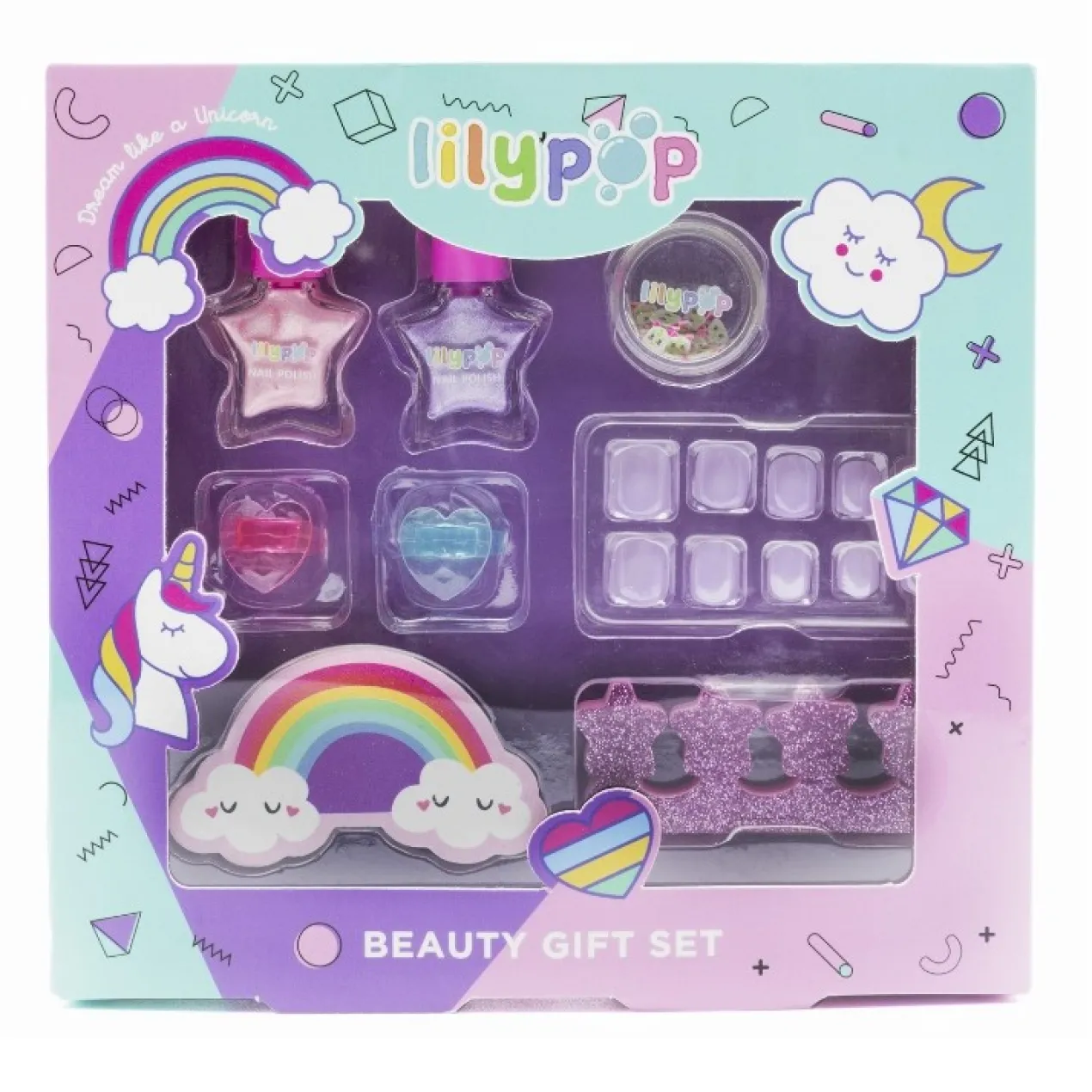 Estuche de Maquillaje de Fiesta "Brilla como una Estrella"