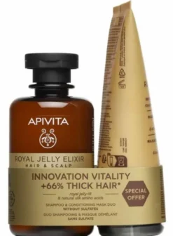 Estuche Royal Jelly Elixir Dúo Champú Y Mascarilla