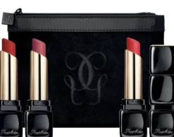 Estuche Trio Labios Kiss Kiss Tender Matte + Neceser