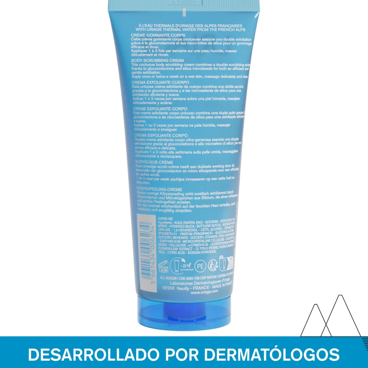 Exfoliante Corporal con Perlas de Sílice Natural