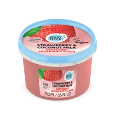 Exfoliante Corporal Suavizante Fresa y Coco