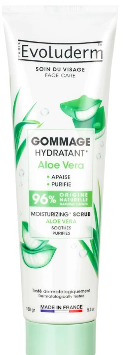 Exfoliante Facial Hidratante con Aloe Vera