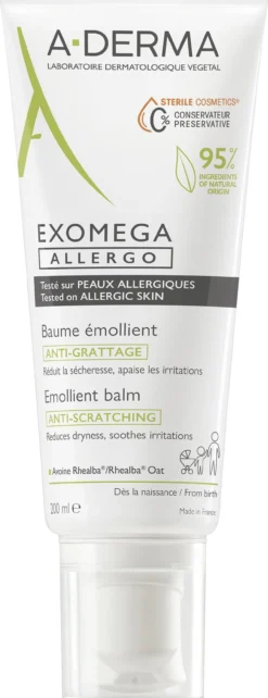 Exomega Allergo Bálsamo Emoliente Anti-rascado