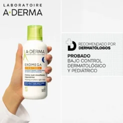 Exomega Crema de Noche Para Piel Seca