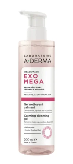Exomega Gel Limpiador Calmante