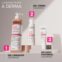 Exomega Gel Limpiador Calmante