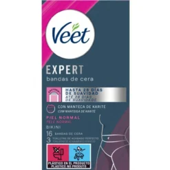 Expert Bandas de Cera Piel Normal