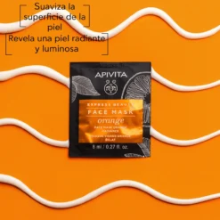 Express Beauty Mascarilla Facial Iluminadora con Naranja
