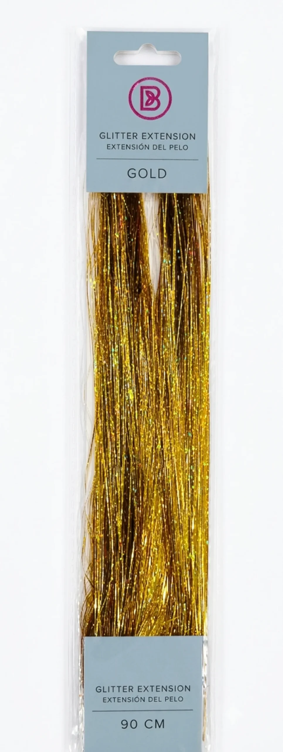 Extensiones de Cabello Purpurina Glitter 90cm