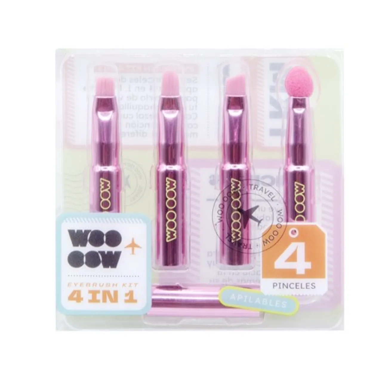 Eyebrush Kit de Brochas 4 en 1