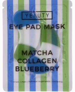 Eye Pad Mask Matcha Collagen Blueberry
