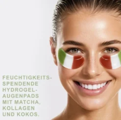 Eye Pad Mask Matcha Collagen Coconut