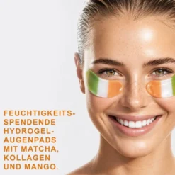 Eye Pad Mask Matcha Collagen Mango
