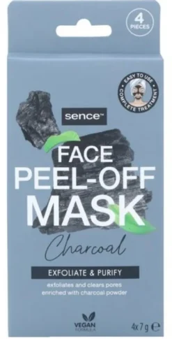 Face Peel-Off Charcoal Mascarilla Exfoliante