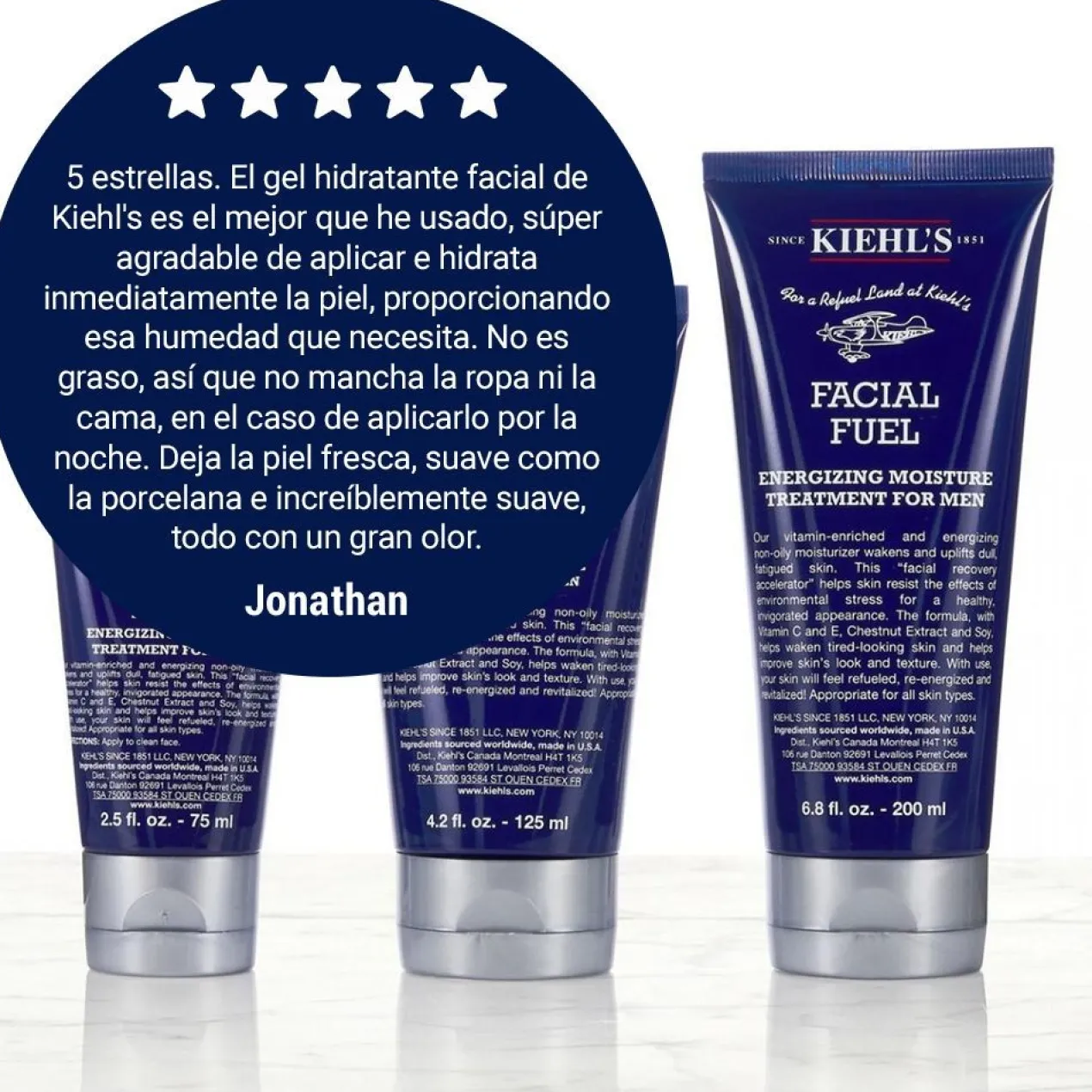 Facial Fuel Energizing Moisture Gel Hidratante Energizante