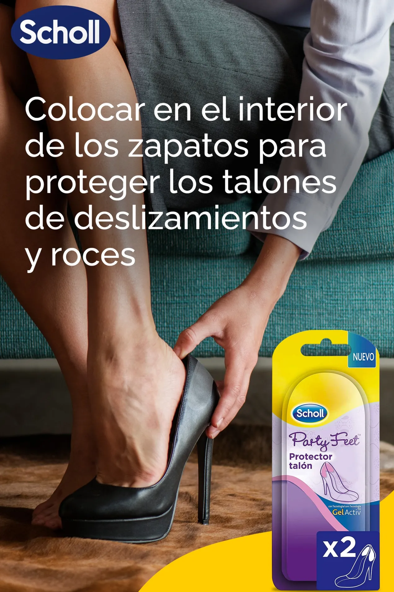 Feet Protector Talón Anti-Roce