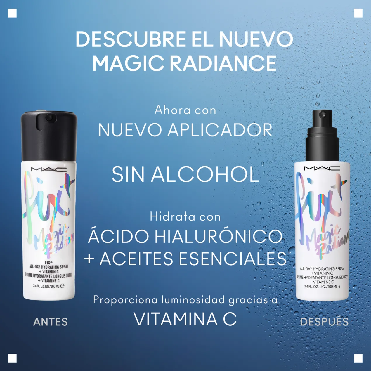 Fix+ Magic Radiance Spray Hidratante Facial