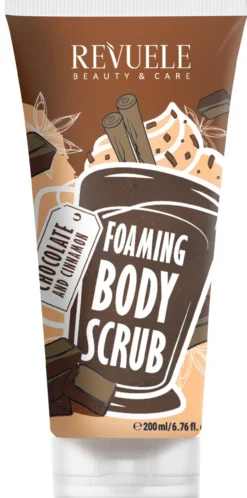 Foaming Body Scrub Exfoliante Corporal de Chocolate y Canela