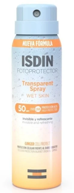 Fotoprotector Transparent Spray Wet Skin SPF 50+
