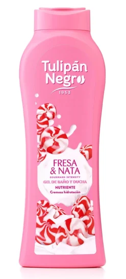 Fresa y Nata Gel de Baño y Ducha