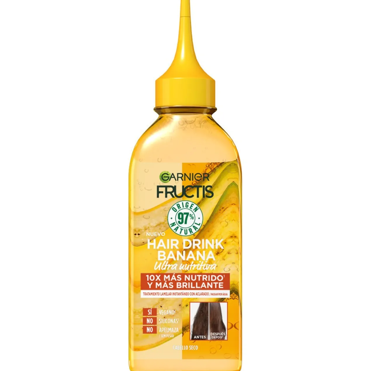 Fructis Hair Drink Tratamiento Banana Ultra Nutritiva