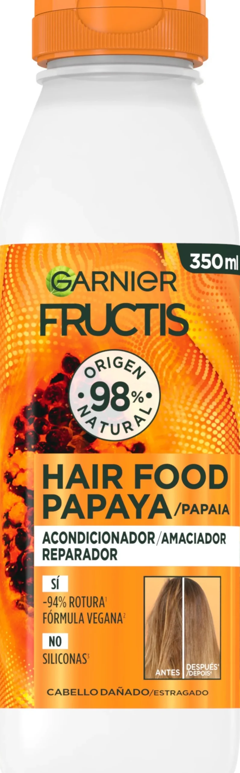 Fructis Hair Food Acondicionador Papaya Reparadora