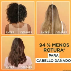 Fructis Hair Food Mascarilla Cabello 3 en 1 Papaya